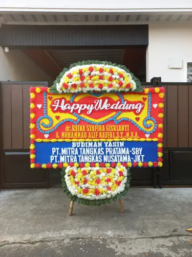 Papan Bunga Pernikahan tlogosari kulon
