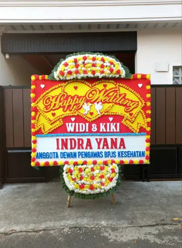 Papan Bunga Pernikahan tlogosari kulon